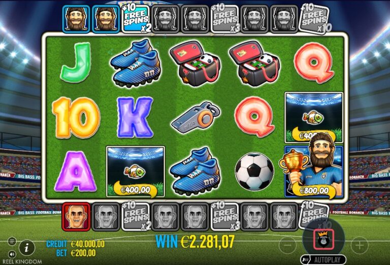 Screenshot 3 van Big Bass Football Bonanza